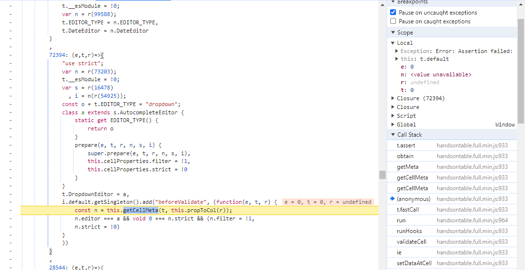 Handsontable v.14.2.0, an error when calling setDataAtCell - Issues ...